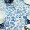 block printed table cover