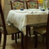 dining table covers 6 seater