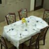 dining table covers 6 seater