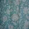 Floral Spread Blue Block Print Curtains - Image 2