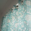 Floral Spread Blue Block Print Curtains - Image 4