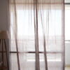 Little Foral Drops Sheer Cotton Curtains