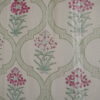 Red and Green Floral combination sheer Curtains - Image 3