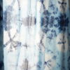 blue curtain