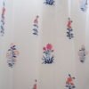 block printed curtains