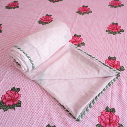 block print dohar, queen size dohar, king size dohar