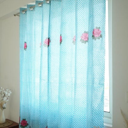 Sky Blue Curtains