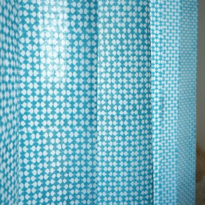Sky Blue Curtains