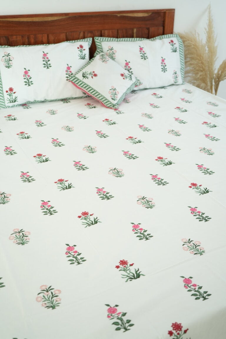 Exquisite green Bedding set