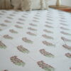 Charming Tiny Floral Bunch Print Bedsheet | Premium Cotton Comfort - Image 4