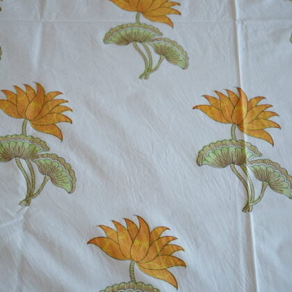 bedsheets, block printed bedsheet, king size bedsheet