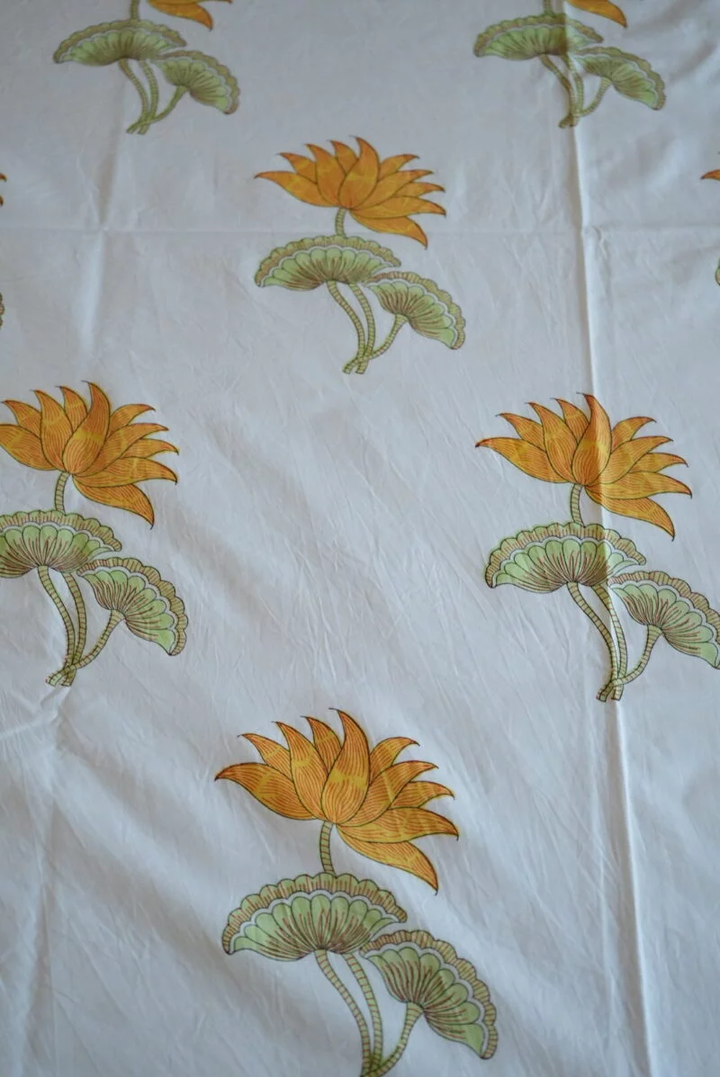 bedsheets, block printed bedsheet, king size bedsheet