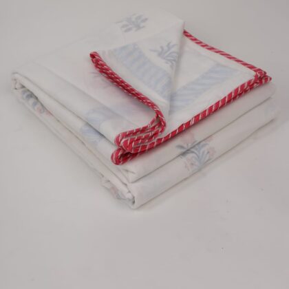 "Traditional block printed dohar"