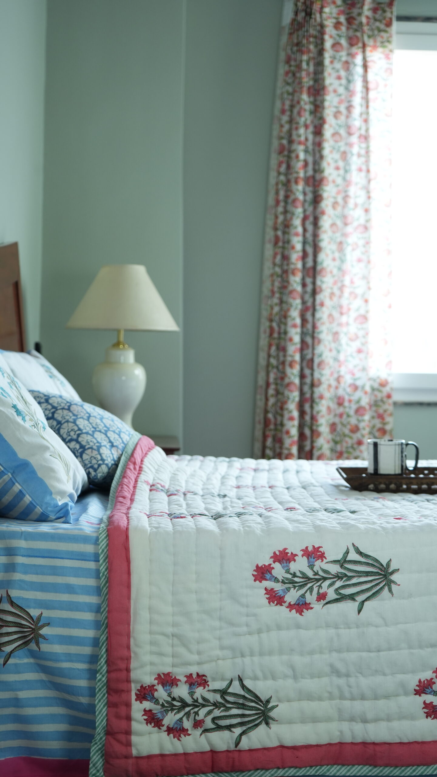Shop Now Cotton Bedsheets and Curtains to Stay Cool This Summer