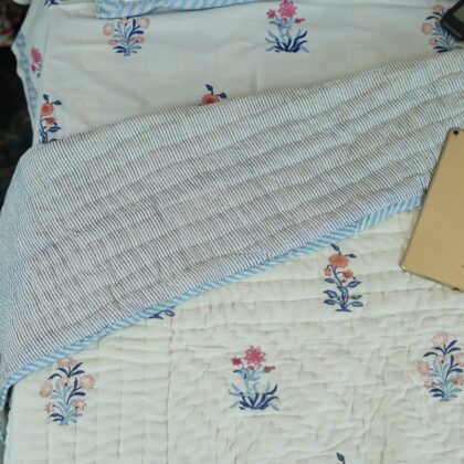 block printed quilts