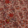peach velvet curtains