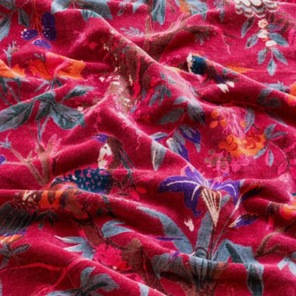 Red Velvet Curtains