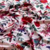 pink velvet curtains