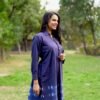 Purple Block Print Cotton Short Dress – 3 Lightweight & Stylish Essentials - Image 2