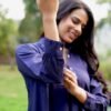 Purple Block Print Cotton Short Dress – 3 Lightweight & Stylish Essentials - Image 4