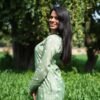 Stunning Green Silk Long Kurta in just 3,499 - Image 4