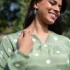 Stunning Green Silk Long Kurta in just 3,499 - Image 3