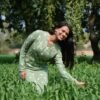 Stunning Green Silk Long Kurta in just 3,499 - Image 2