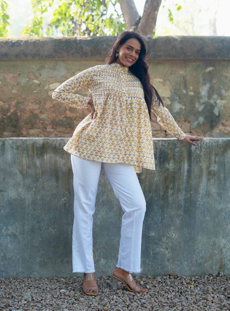 printed top