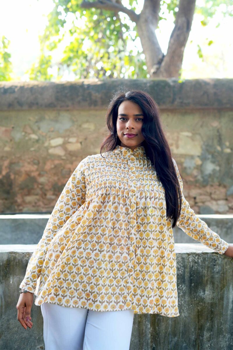 printed top