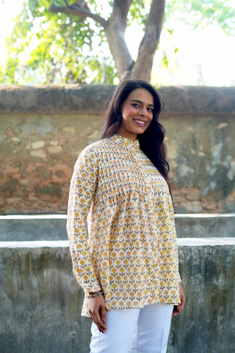 printed top