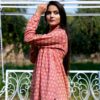 Trendy Thoughtfully designed Pink Cotton Ladies Printed Tunic Top at only 1,349 - Image 2