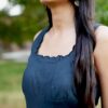Cotton Tie-Dye Sleeveless Long Dress – Stunning Summer Look at ₹3,399 - Image 4