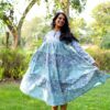 Block Printed Cotton Long Dress for Women – 6 Stylish & Comfortable Looks at ₹3,400 - Image 2