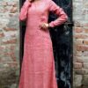 Glamorous Pink And Yellow Silk kurta for women in just 3,149 - Image 5
