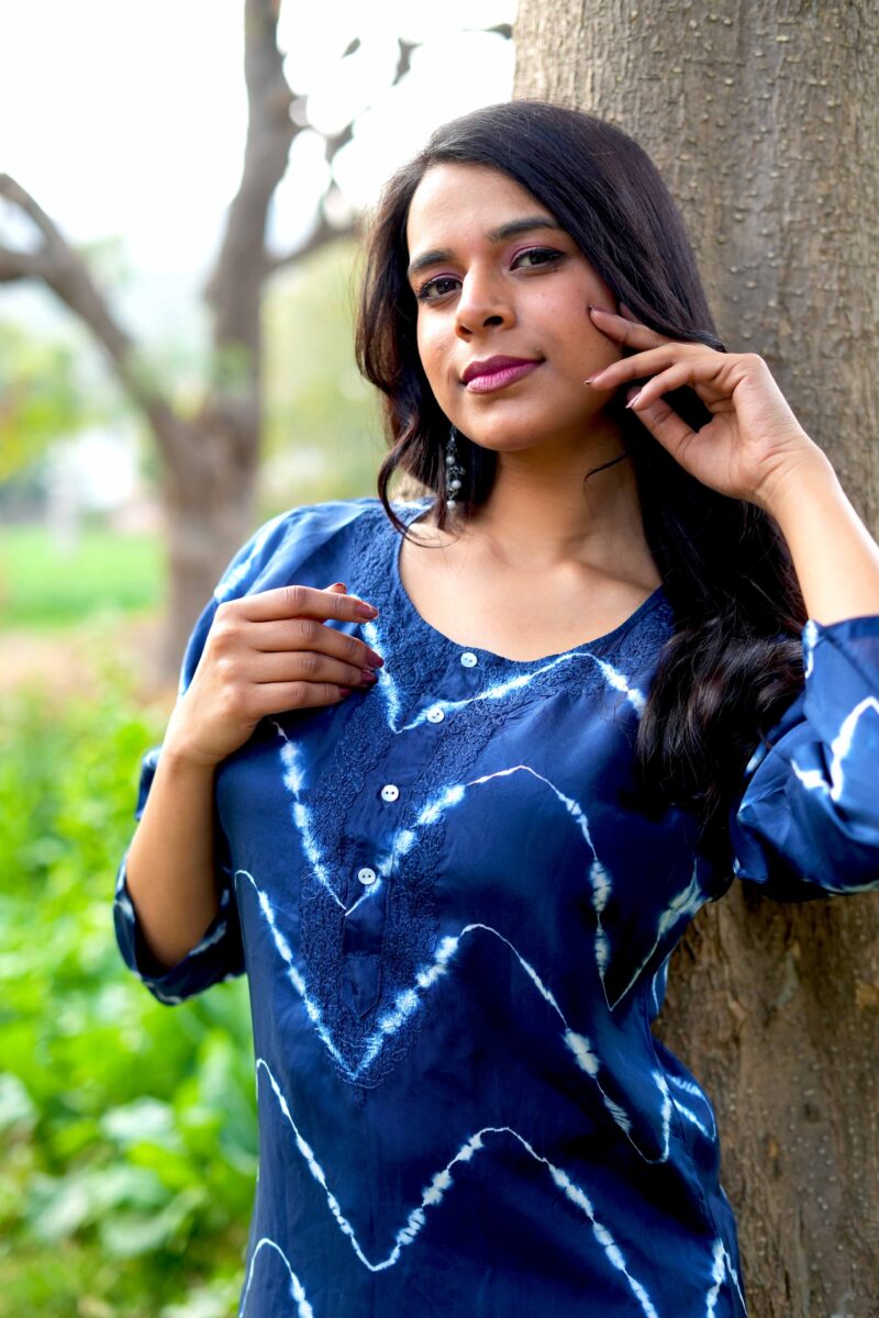 ladies silk kurta