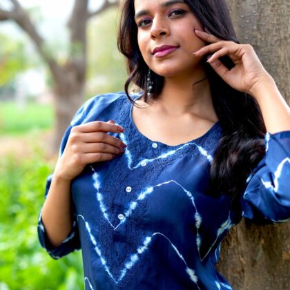 ladies silk kurta