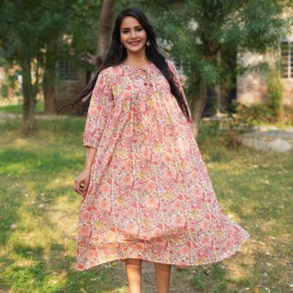 Beautiful flower dress