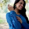 Blue & White Cotton Long Dress – 7 Effortlessly Elegant Essentials - Image 4
